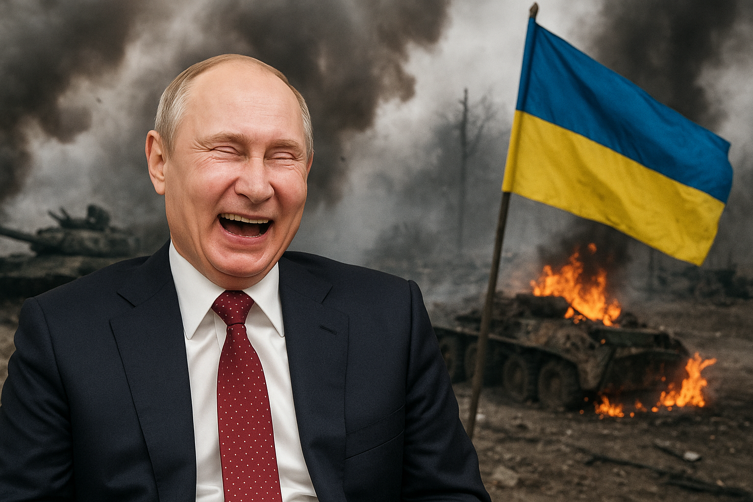 Putin bombing Kremenchuk!