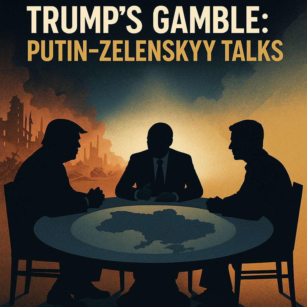 The Summit That Could Change Everything: Trump, Putin, and Zelenskyy