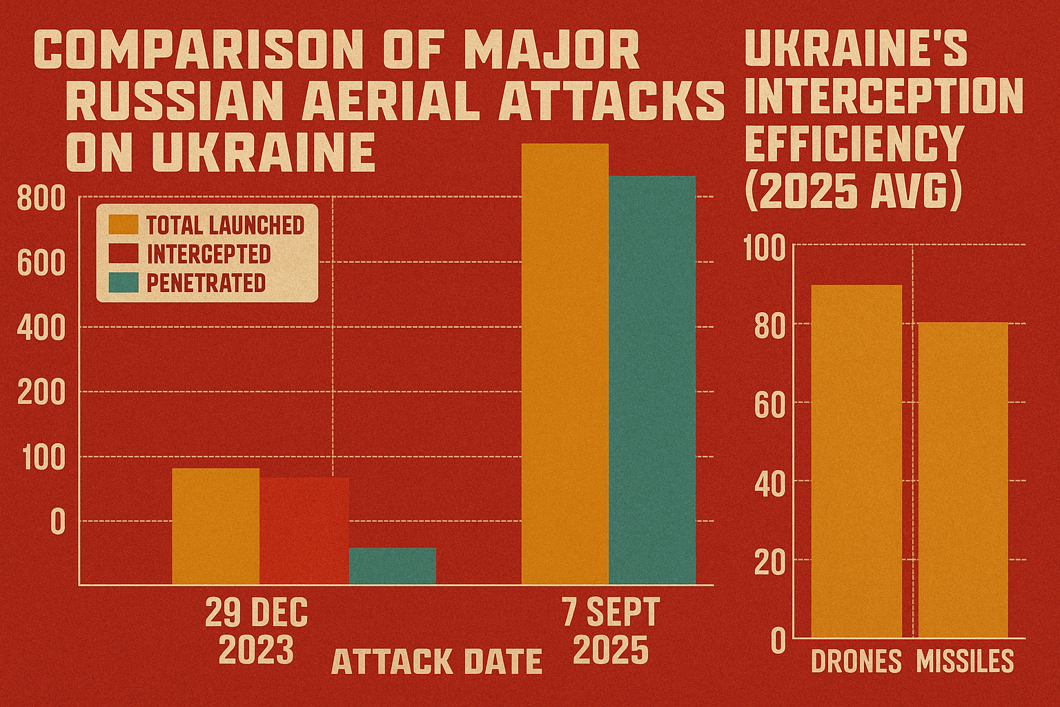 Putin’s War From Above: Inside the Record Drone and Missile Barrage on Ukraine