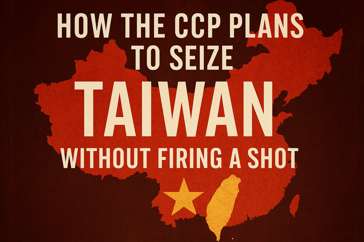 The Invasion Without Guns: How the CCP Plans to Take Taiwan from Within