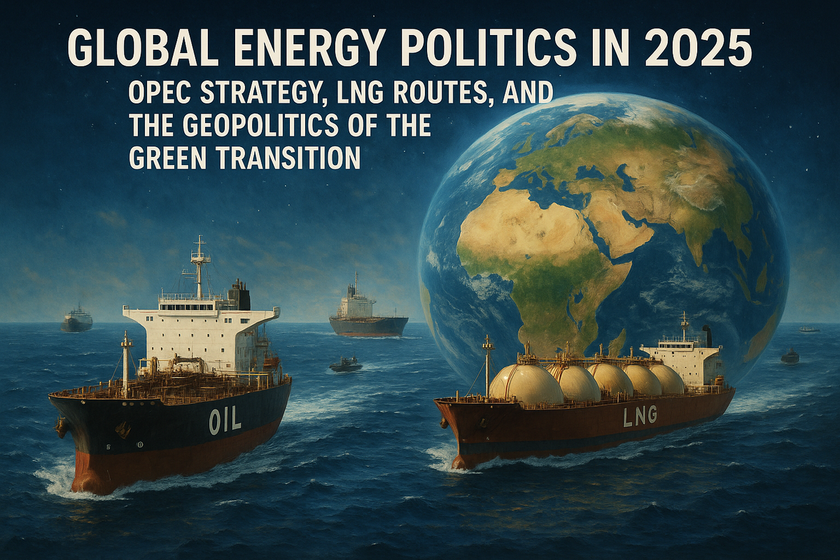 Global Energy in 2025: Oil Cartels, Gas Routes, and the Green Power Shift