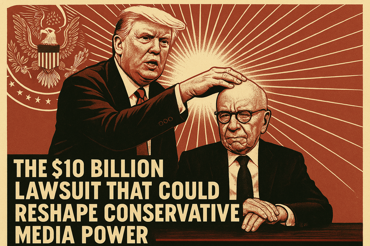 The $10 Billion Lawsuit That Could Reshape Conservative Media Power