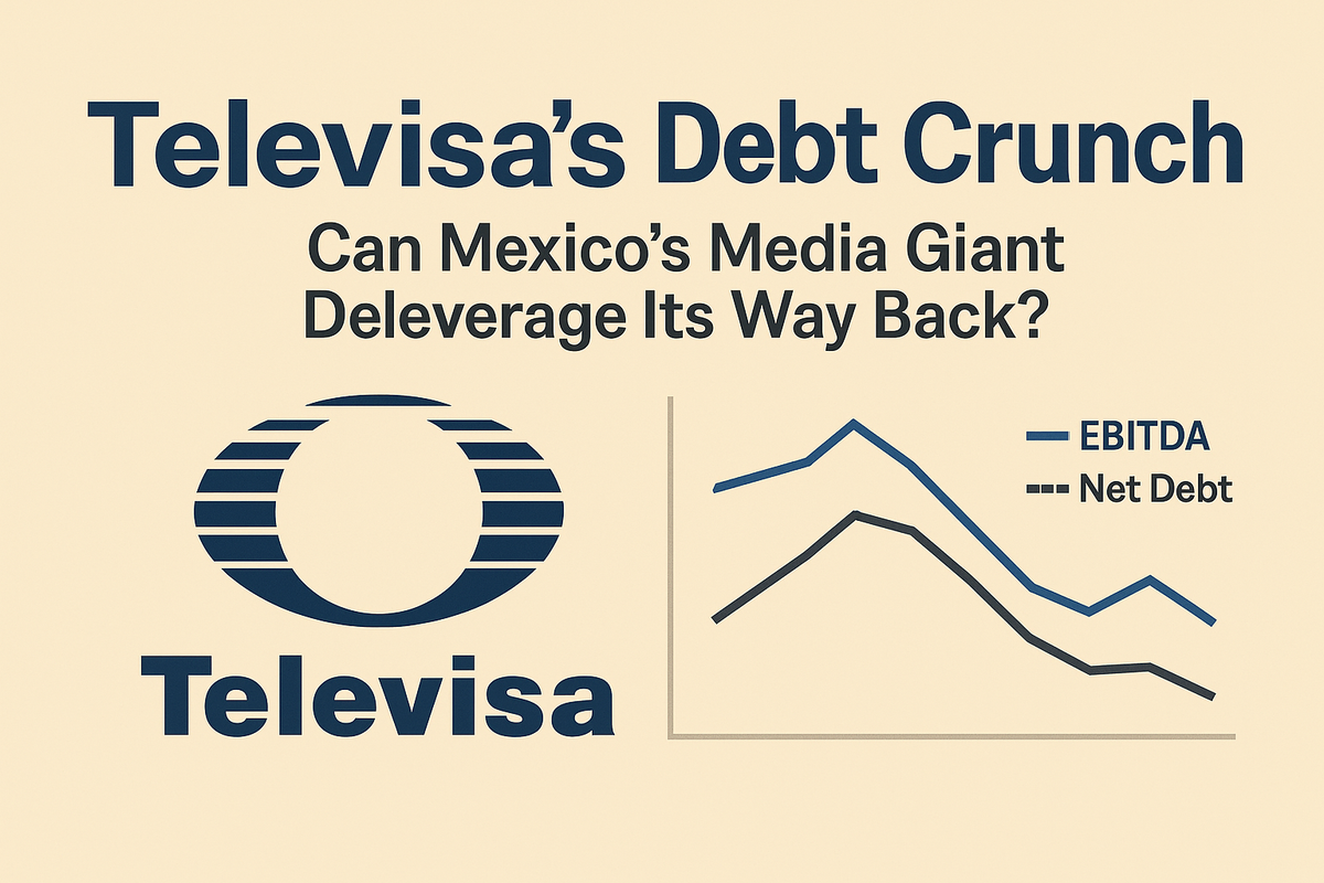From Broadcast Powerhouse to Debt Risk: Televisa’s Financial Crossroads