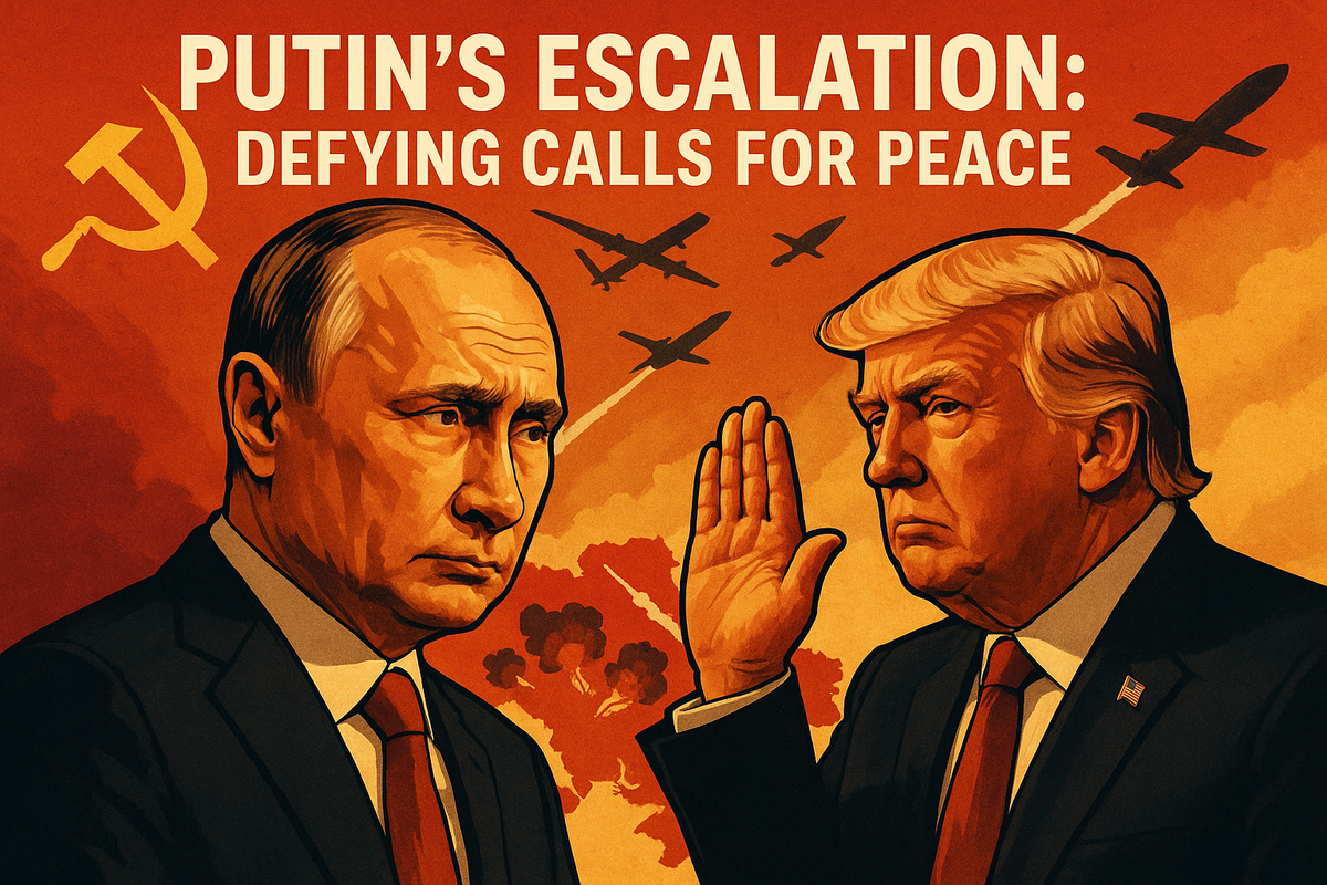 Putin’s War From Above: Inside the Record Drone and Missile Barrage on Ukraine